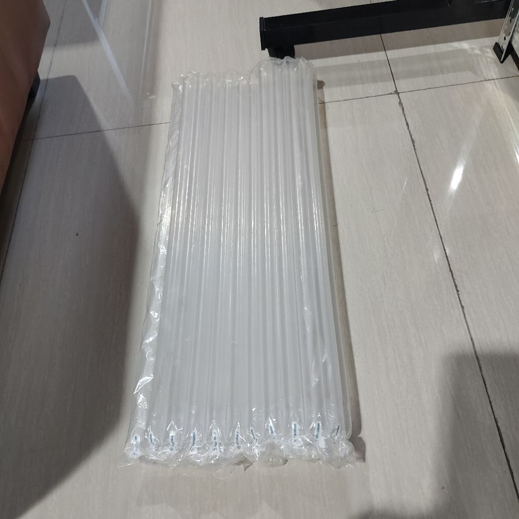 

bubble wrap tabung tebal/ketebalan 55 micro(sangat tebal) /inflatable air bubble/cushion colum panjang 150 meter, lebar35, 40,45,50