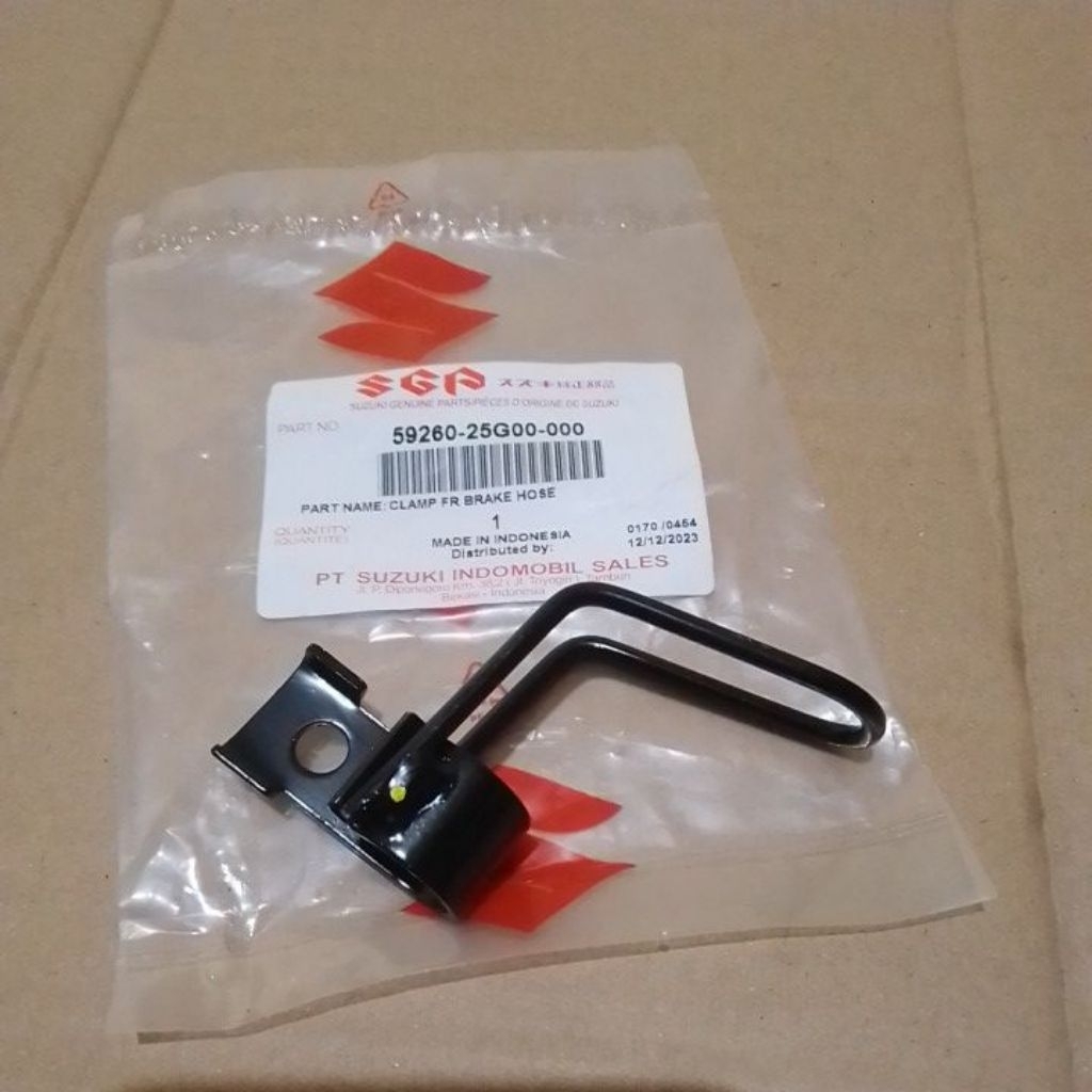 BRAKET SELANG REM DEPAN SUZUKI SATRIA FU 150 SMASH SHOGUN ASLI ORIGINAL SGP 59260-25G00