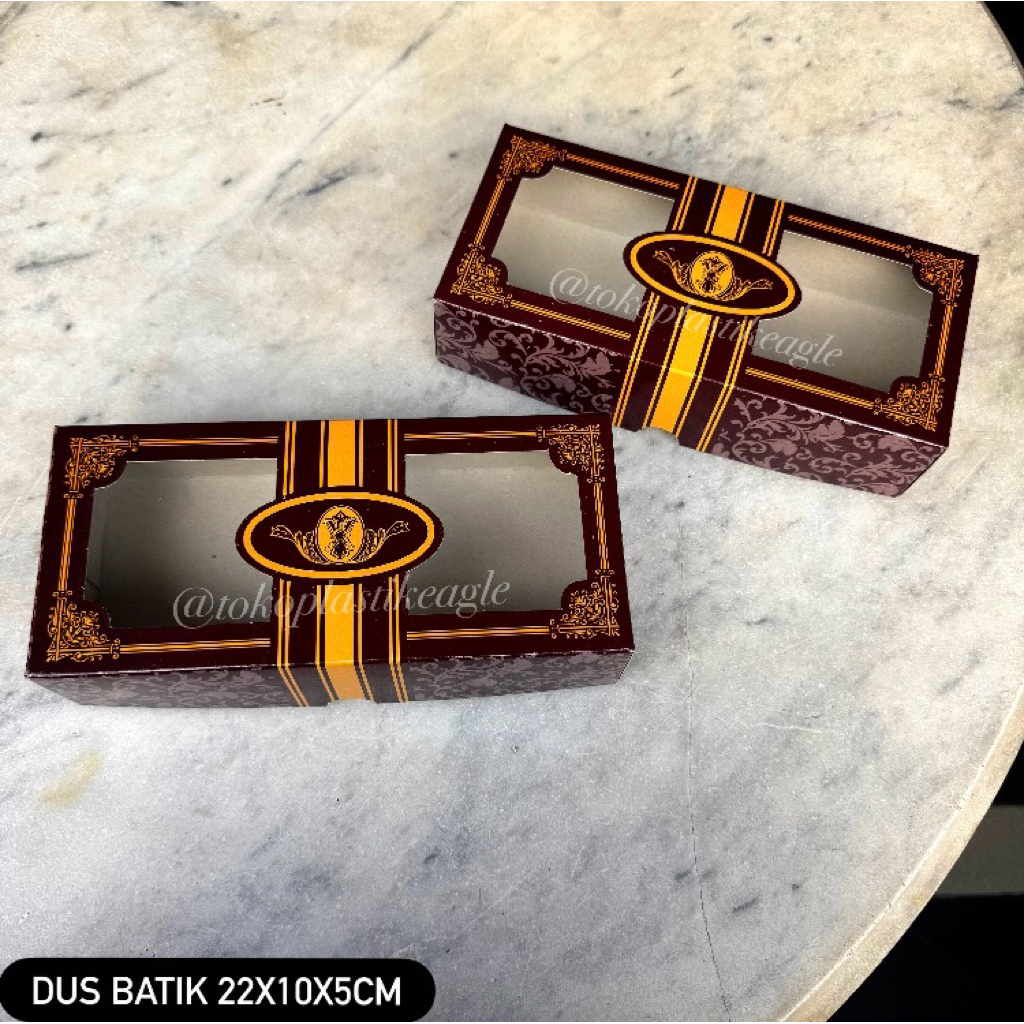 

[isi 10pcs] Dus Batik 22x10x5cm