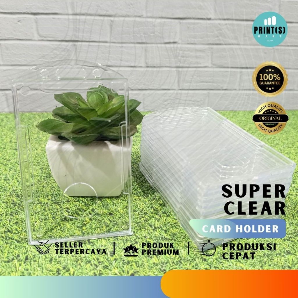 

Casing Holder Id Card Super Clear Transparan