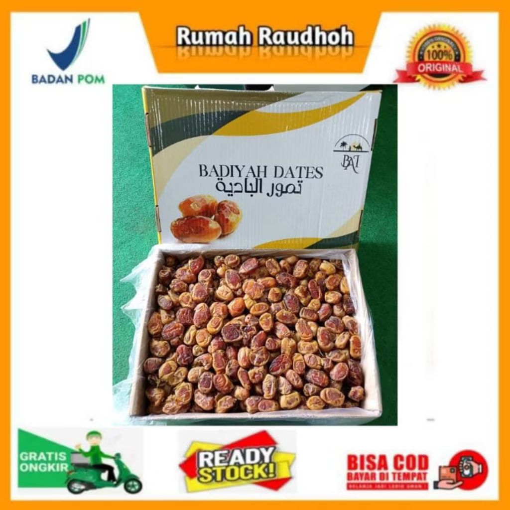 

KURMA KHALAS BADIYAH 5 KG - ORIGINAL PREMIUM DATES