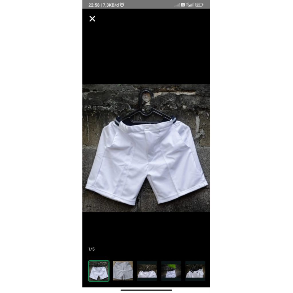 Celana Khusus Tes Kesehatan / Rikkes / TNI - Polri