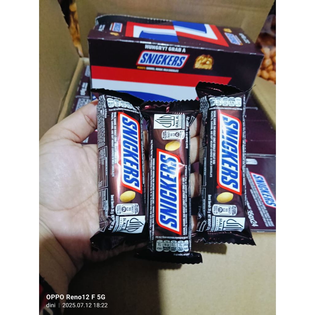 

coklat snickers 35grx3pcs