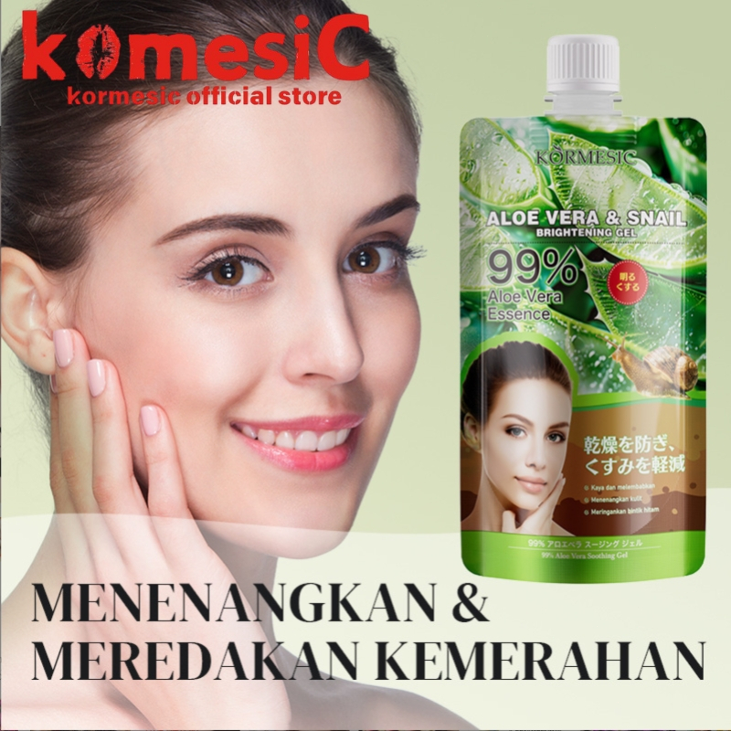 KORMESIC Aloe Vera & Snail Brightening Gel