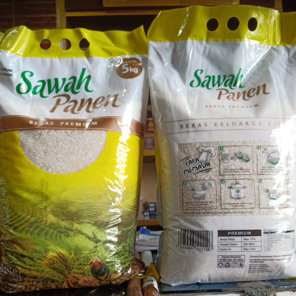 

BERAS SAWAH PANEN 5kg