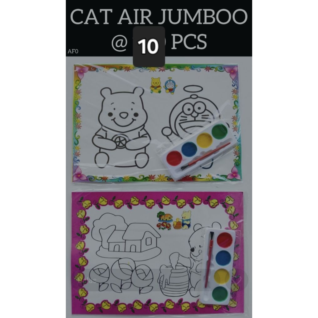 

[10pc] Mainan Cat Air Jumbo