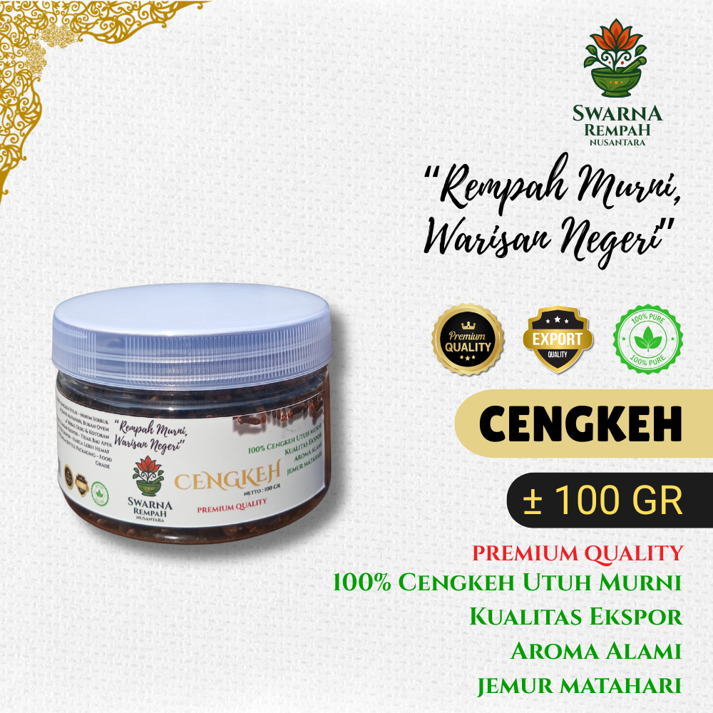 

SRN-Cengkeh Kering Organik Kualitas Ekspor 100 gram