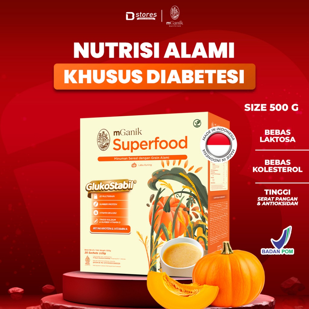

mGanik Superfood Multigrain 500 Gram Bstores