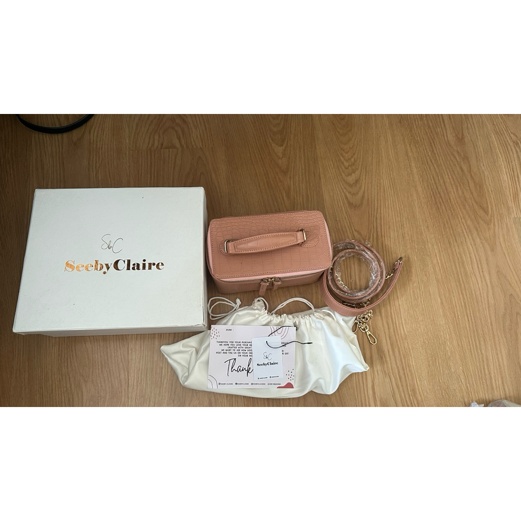 Mini Vanity Bag Pink Preloved