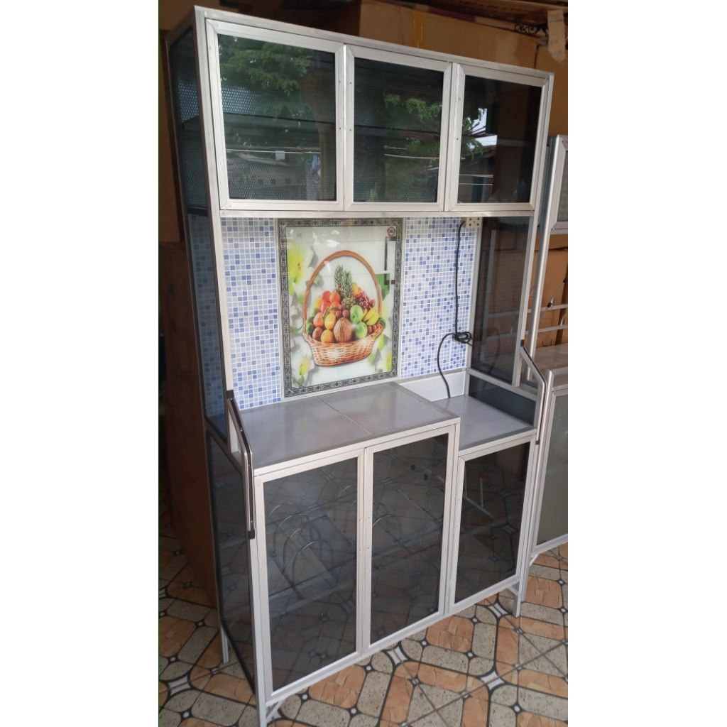 Rak Piring Alumunium//Rak dapur