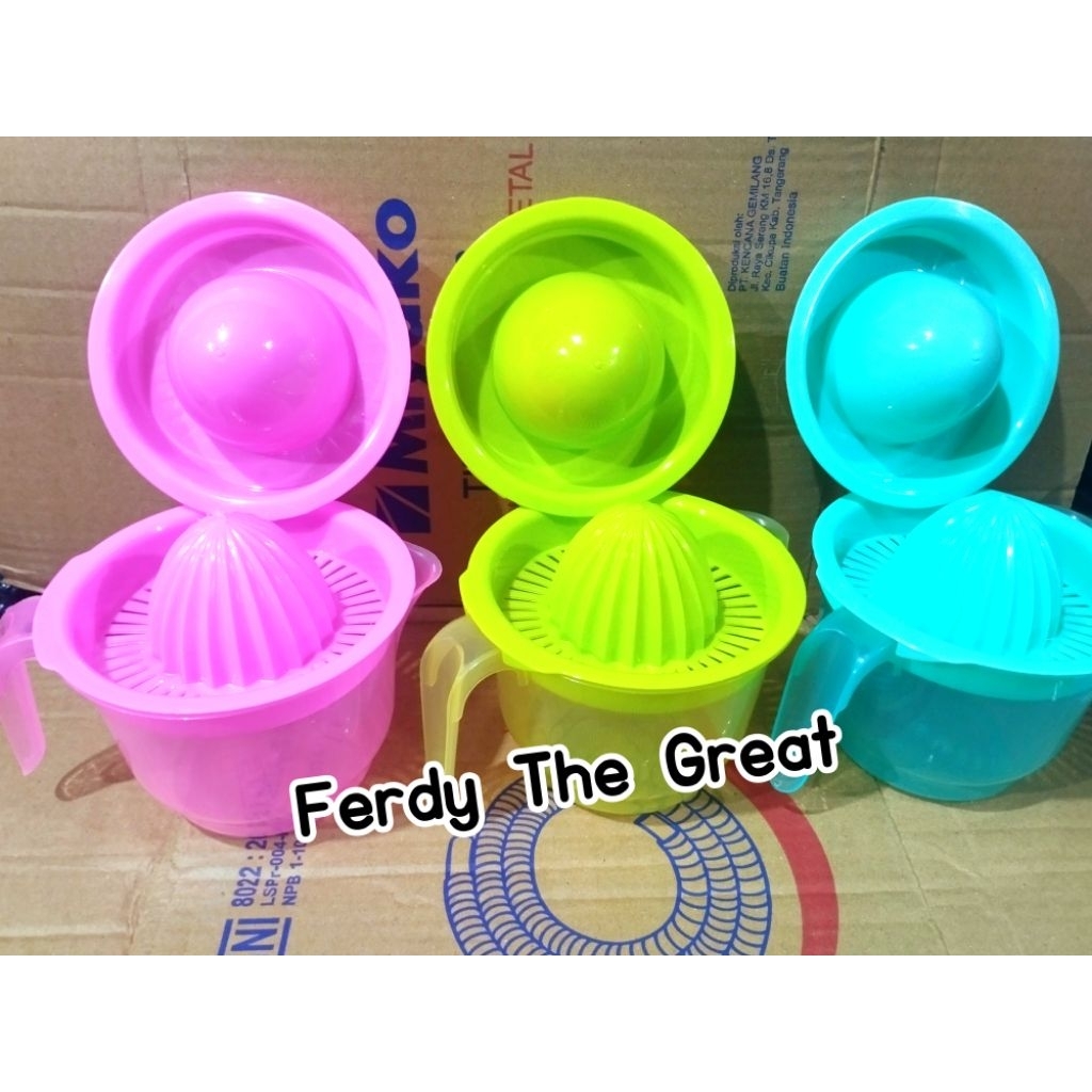 Perasan jeruk / alat peras jeruk / gelas peras plastik / perasan jeruk manual / peras jeruk murah / 