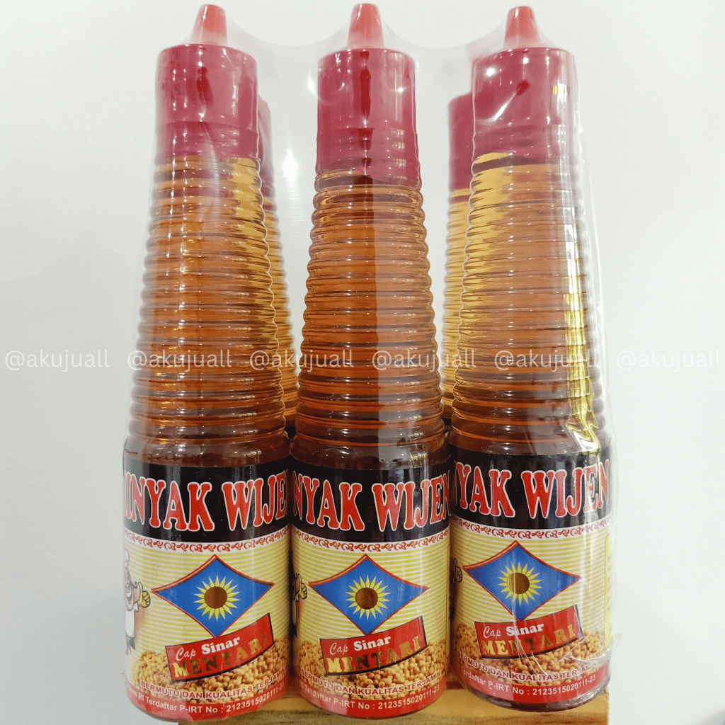 

MINYAK WIJEN CAP SINAR MENTARI (MINIM BELI 3, BISA CAMPUR VARIAN)