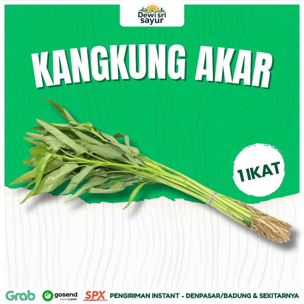 

Kangkung Akar 1 Ikat – Dewi Sri Sayur