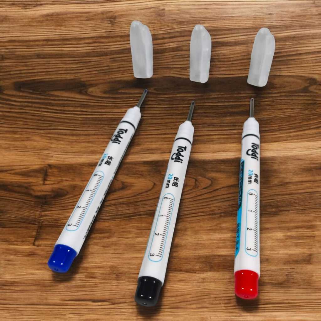 

peralatan tulis Spidol Permanen Mata Pena Long Nib Permanent Marker - 323