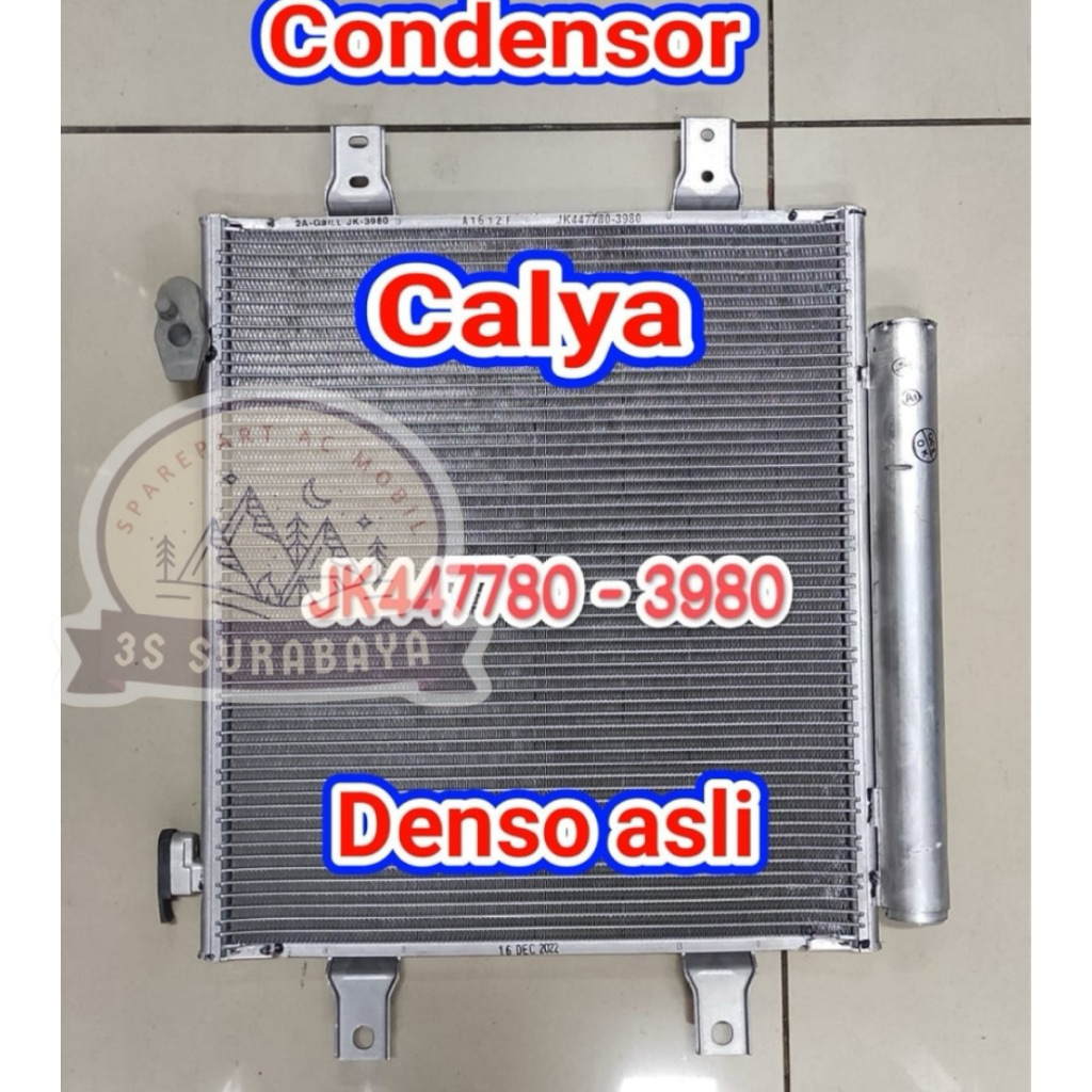 Kondensor Calya Sigra DENSO ASLI ac mobil Condensor Toyota Daihatsu (Baru/New)