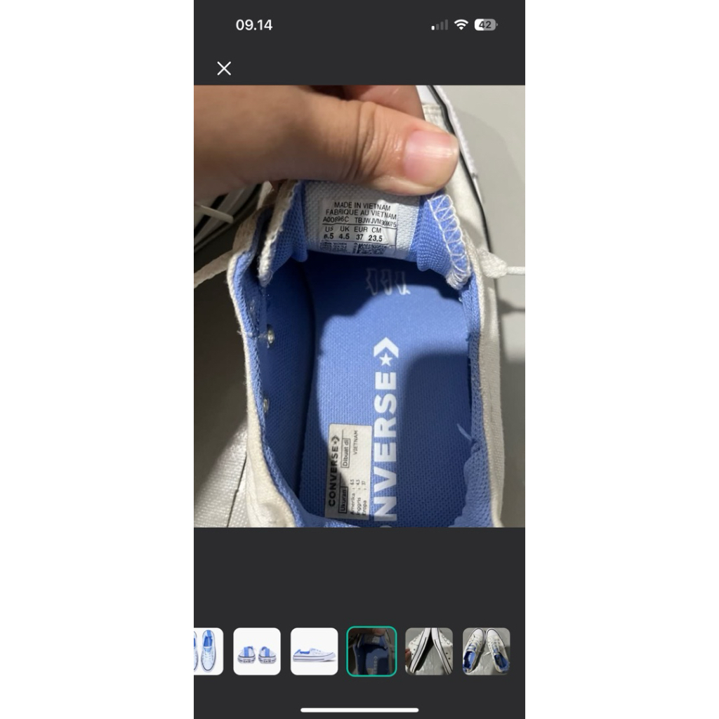 Preloved Converse Shoreline