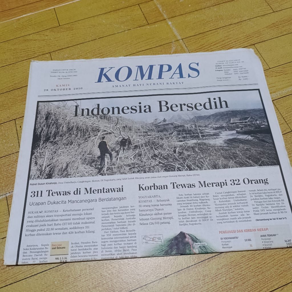 Koran bekas KOMPAS  / Jawa Pos Berkualitas  Termurah