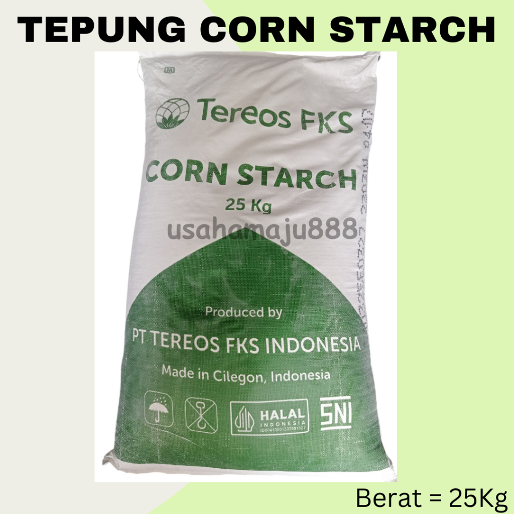 

Tepung Maizena Tereos 25 kg / Corn Starch Maizena 25 kg