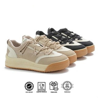 LuxusCollection Indo - Sepatu Kasual Karet Sepatu Wanita Sepatu Olahraga Alas Karet 8802 Casual Shoe