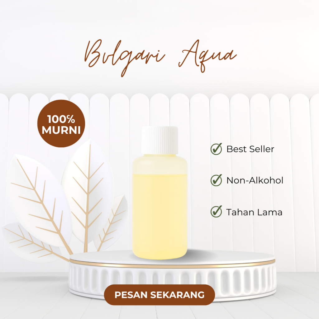 Bibit Parfume 100% Murni Premium Bvlgari Aqua
