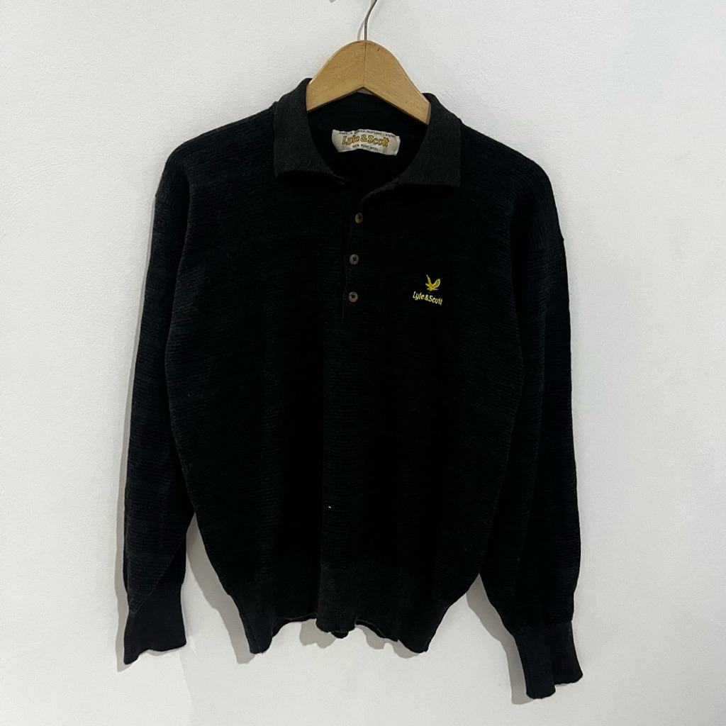 Vintage Lyle Scott Polo long sleeve
