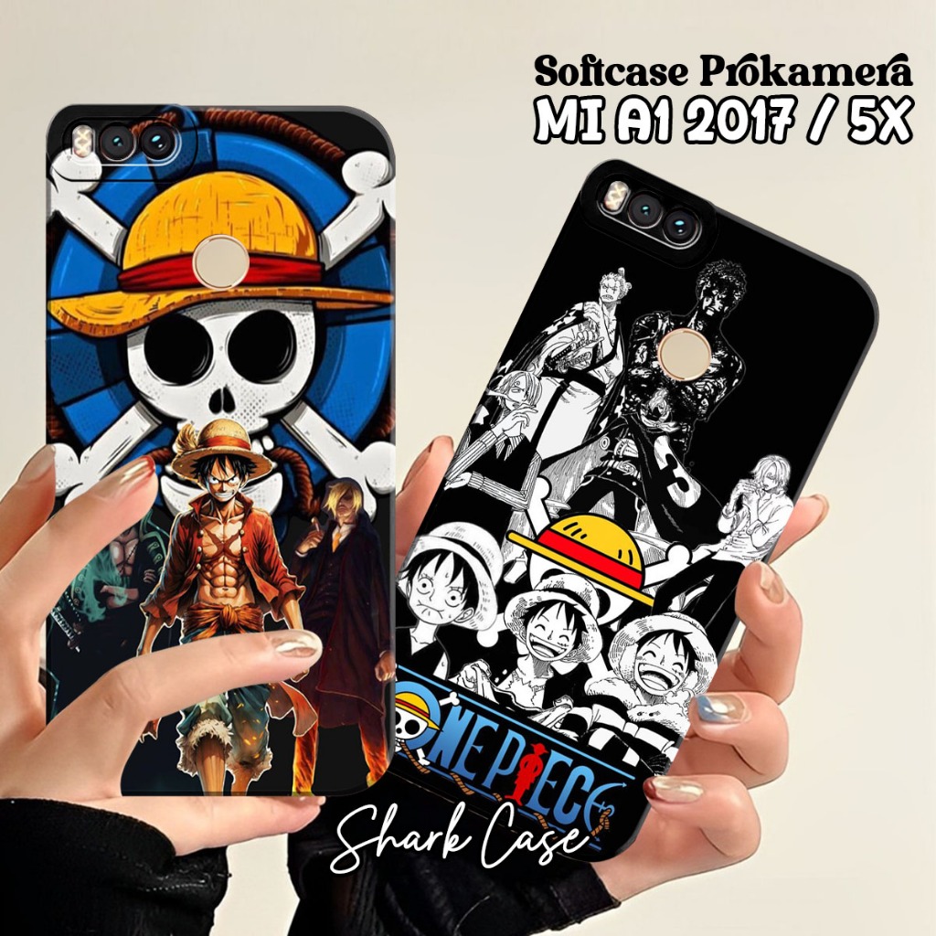 Softcase REDMI A1 2017 / REDMI 5X / 4X / 4A / 5A / 6A / 7A / 9A / 5 / 5 PLUS / 6 Motif Anime One Pie