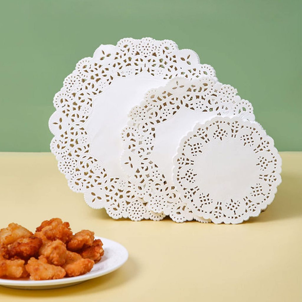 

Paper Doilies 5,5 Inci 14 Cm 80 Pcs 5.5 Inch Paper Doyleys Kertas Tatakan Kue Alas Toples