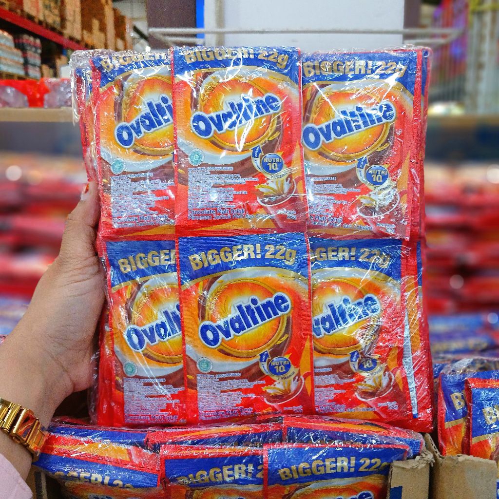 

10 Sachet Ovaltine Renceng Coklat Minuman HALAL @22gr × 10 pcs Ovaltine Classic Malted Choco