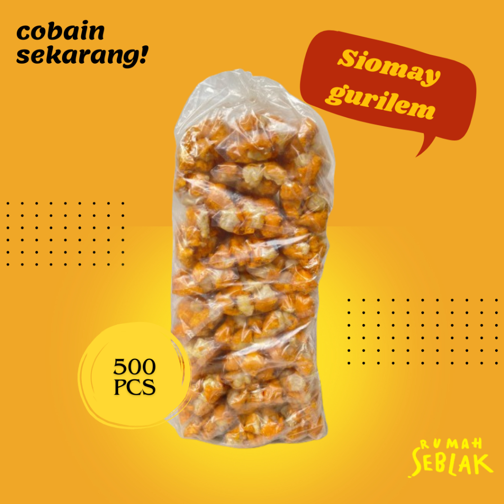 

Siomay gurilem Topping seblak