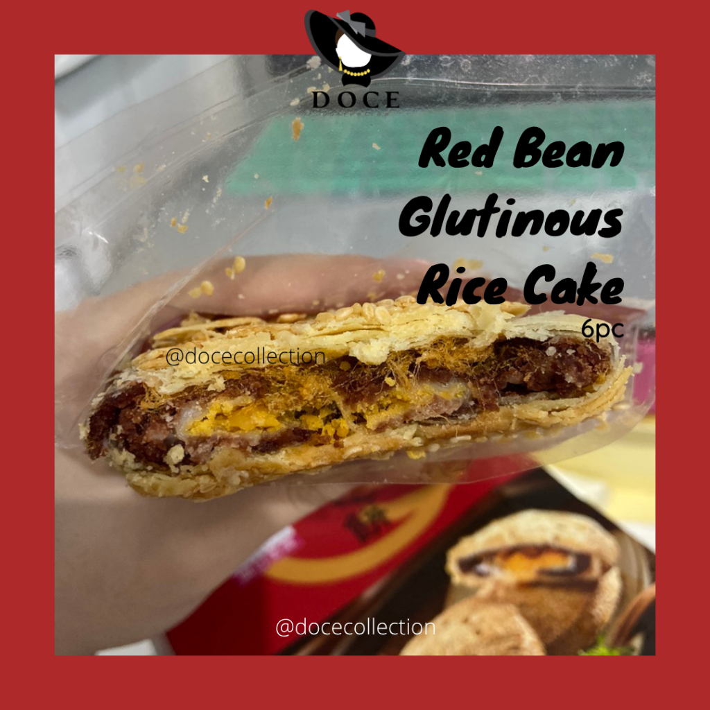 

Chiate Chia Te Taiwan Red Bean Glutinous Rice Cake Mochi Floss Pastry isi 6 Abon