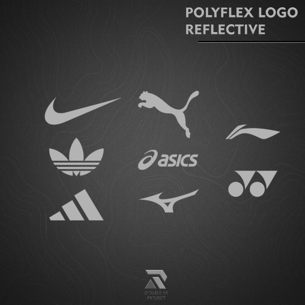 

Stiker Sablon Polyflex Reflective Logo Sport