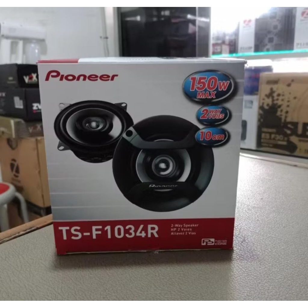 speaker coaxcial Pioneer TS-f1034R speaker 4inch -yaafi car audio