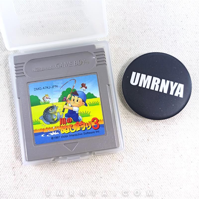 Kaset Umi no Nushi Tsuri 3 Legend Of The River King Natsume Harvest Moon Gameboy Nintendo DMG GBC GB