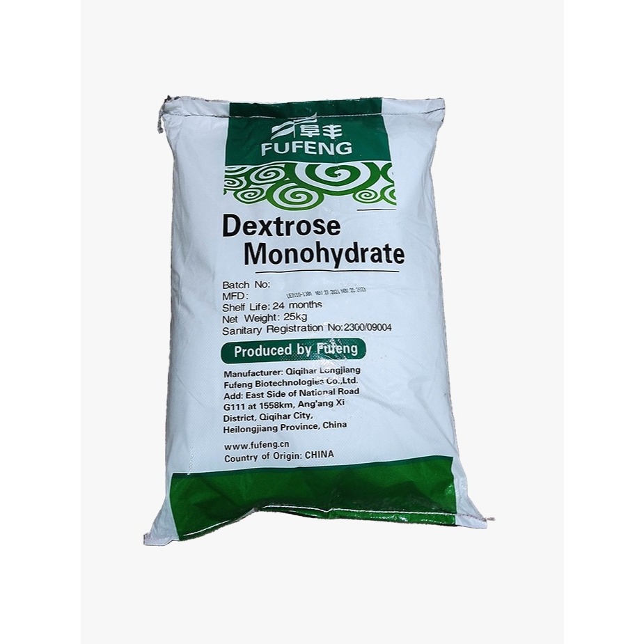 

Gula donat / Gula Halus Dextrose Monohydrate Fufeng 25kg ( pengriman Instan )