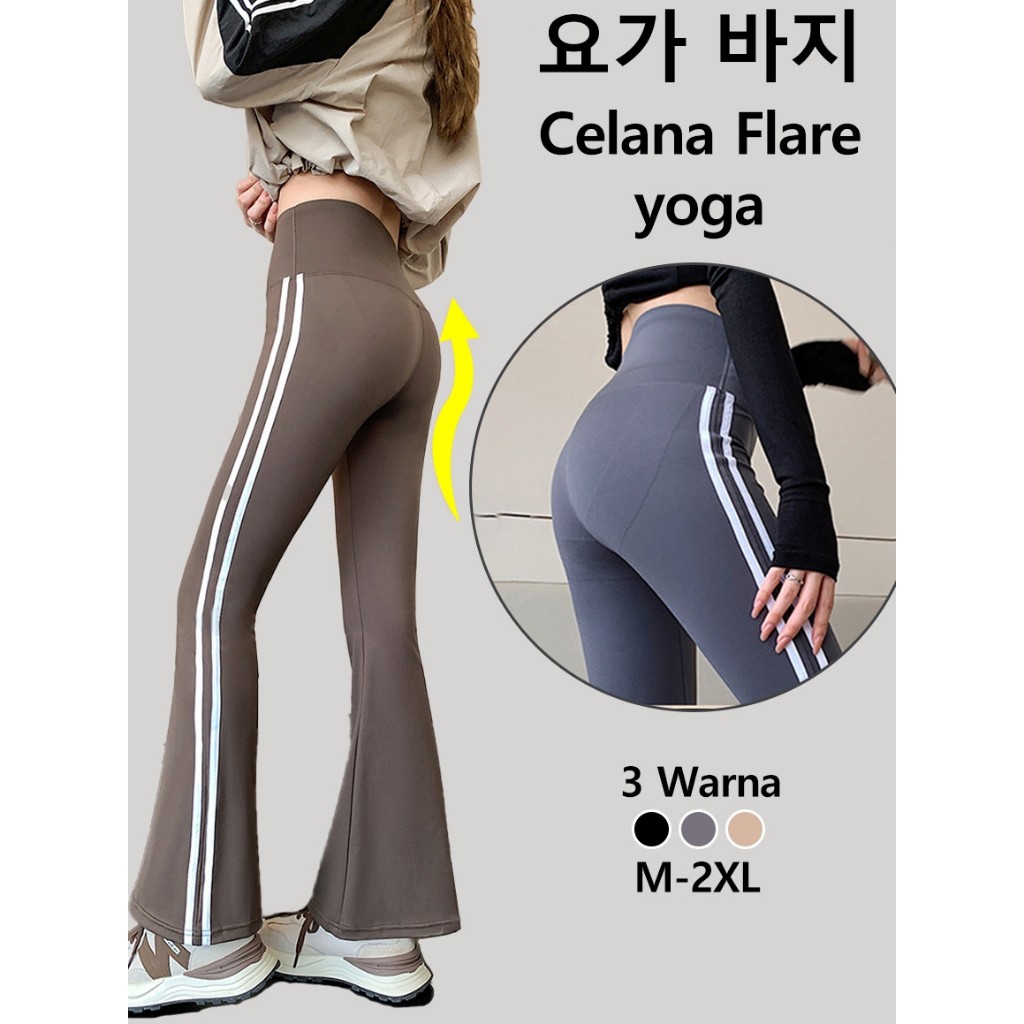 Celana yoga wanita, celana yoga panjang wanita, celana yoga high waist, celana yoga impor, celana yo