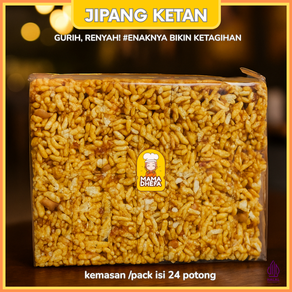 

JIPANG KETAN MAMADHEFA JIPANG BERAS KETAN ISI 24 POTONG JIPANG KETAN PREMIUM ENAK GURIH RENYAH