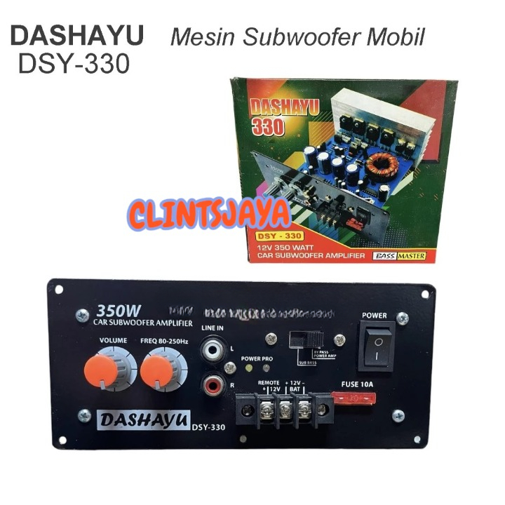 Powerkit monoblok Subwoofer DSY-330 ampli Power Kit Amplifier Monoblok Mobil