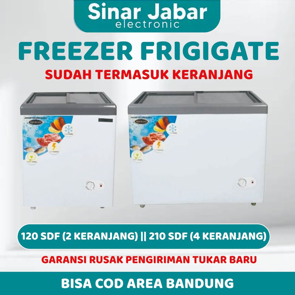 FREEZER FRIGIGATE TYPE F 210 SDF FREEZER SLIDING FLAT 200 LITER
