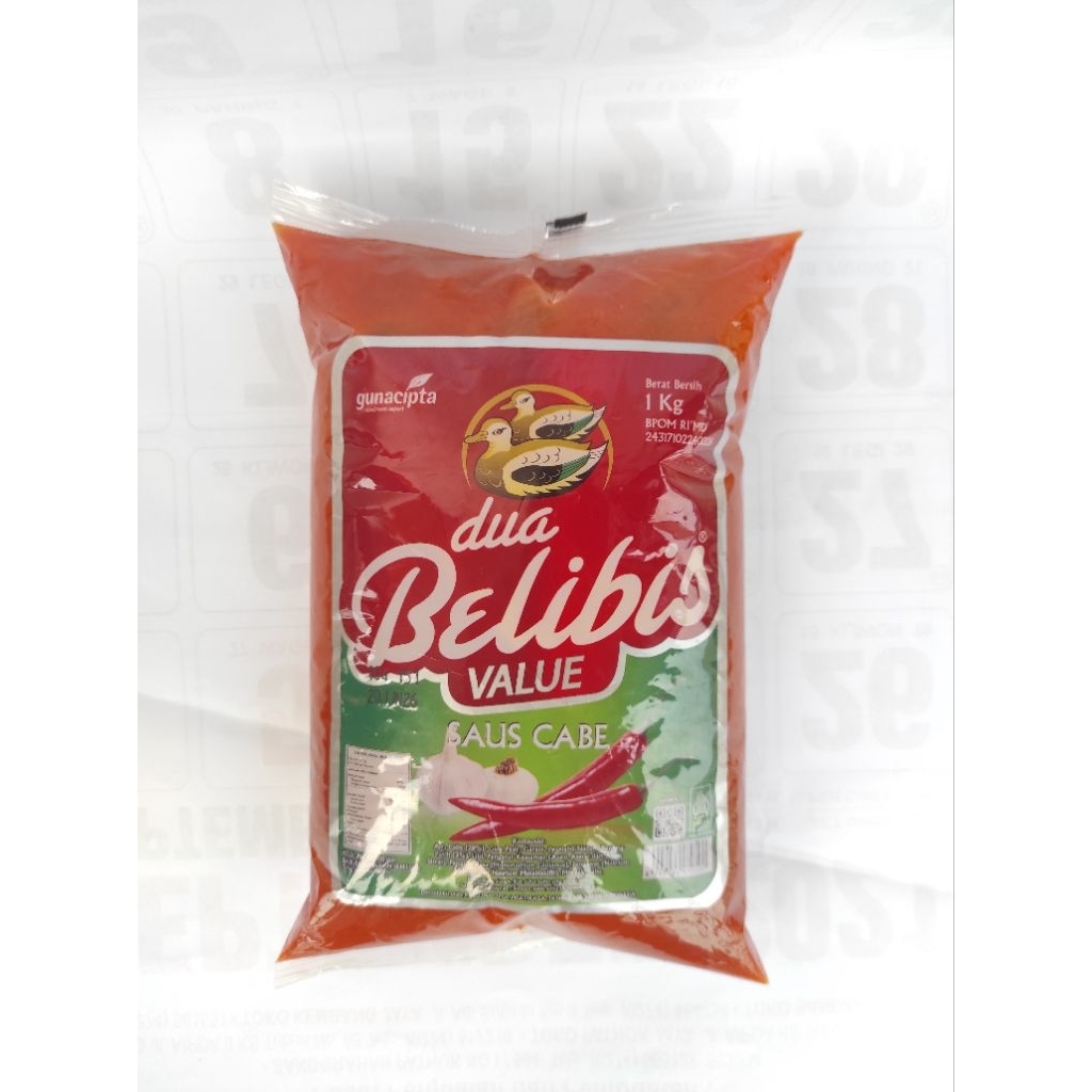 

Belibis saus cabe value 1 kg