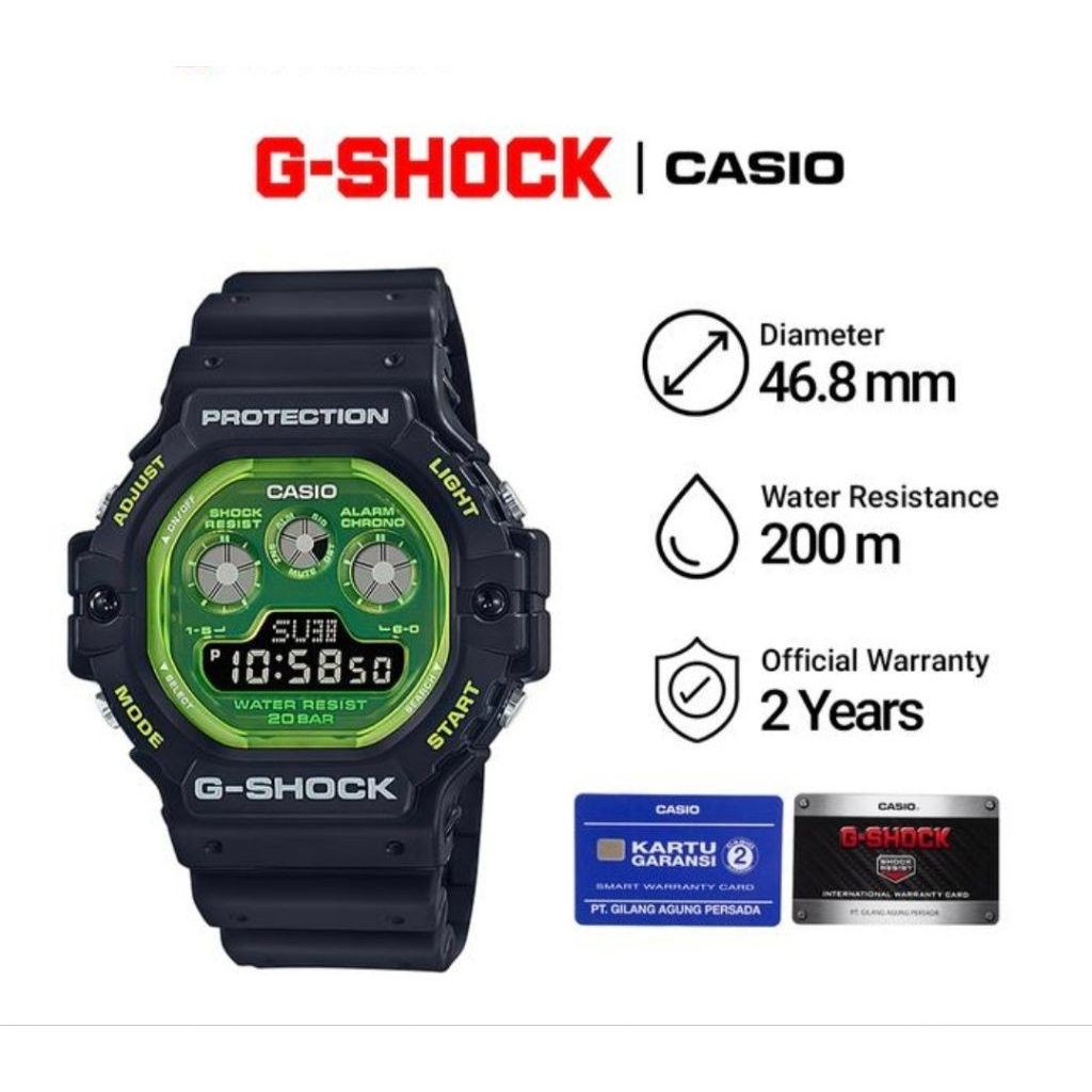 Casio G-Shock DW-5900TS-1D / DW-5900TS-1DR Jam Tangan Pria Original
