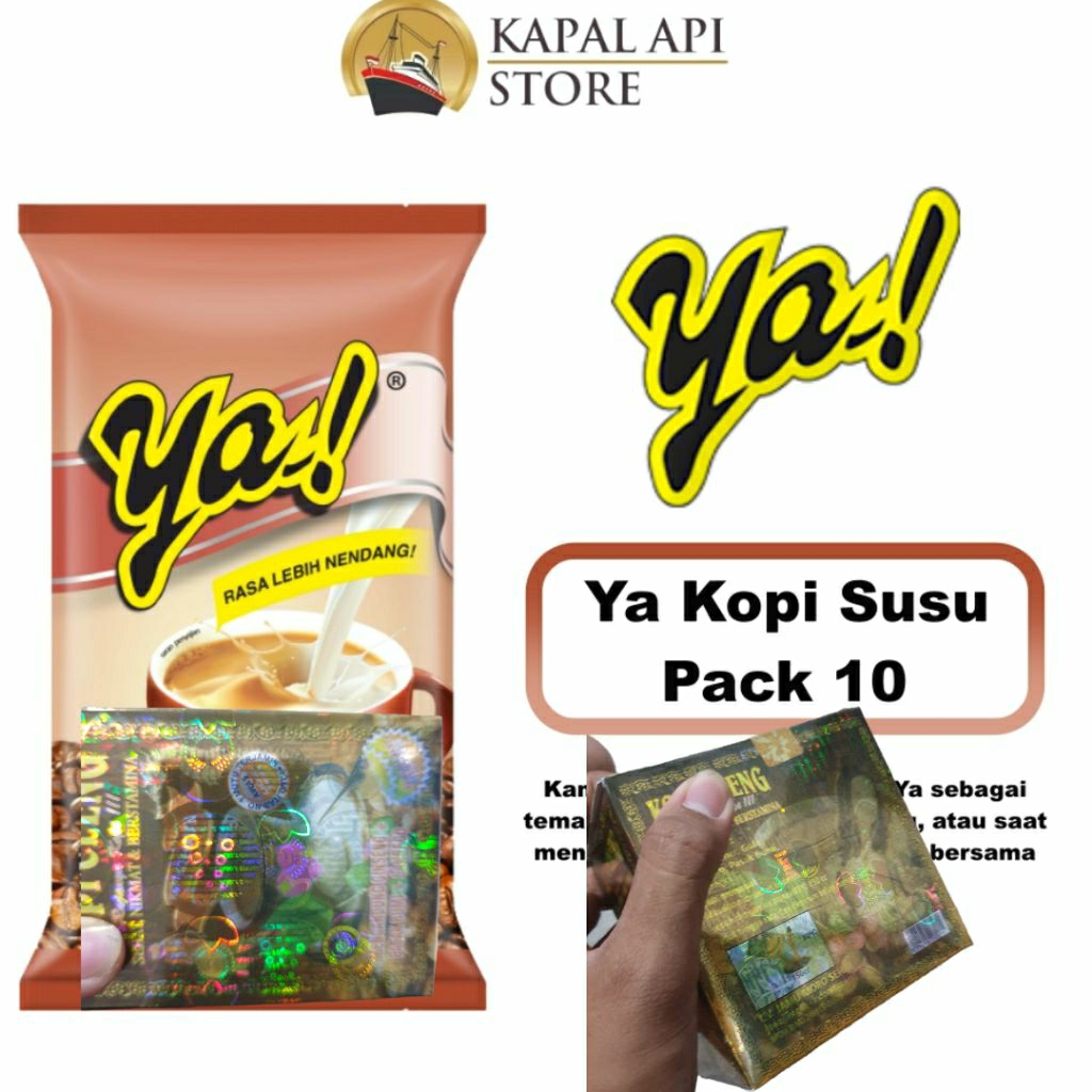 

kofe kapal api ya coklat