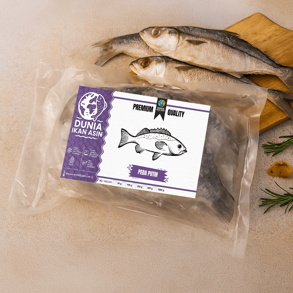 

Ikan Asin Peda Putih 1 Ekor, 100 gr, 250 gram Super – DUNIA IKAN ASIN Kemasan Frozen Vacuum Vacum