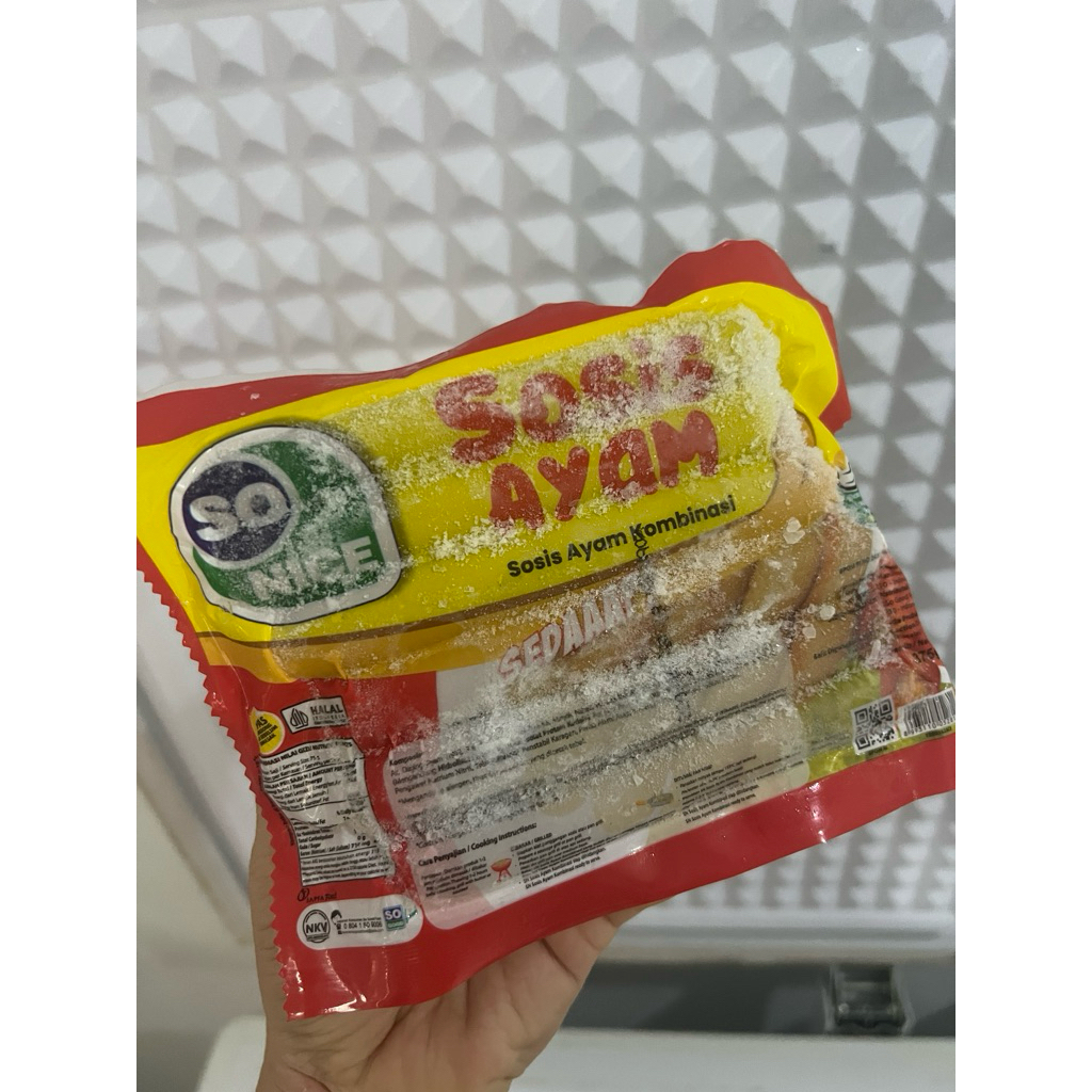 

so nice sosis ayam 375g