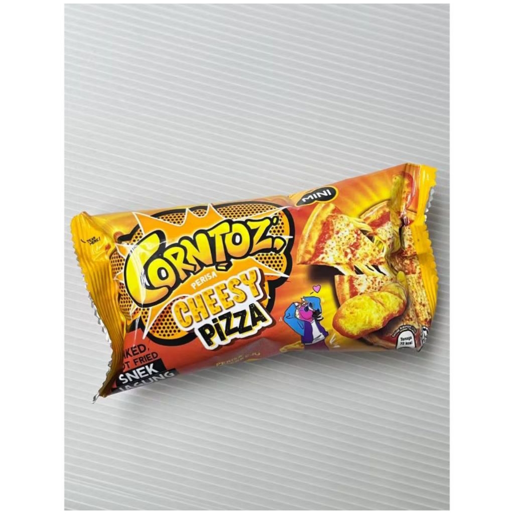 

CORNTOZ CRACKERS MINI CHEESY PIZZA FLAVOR