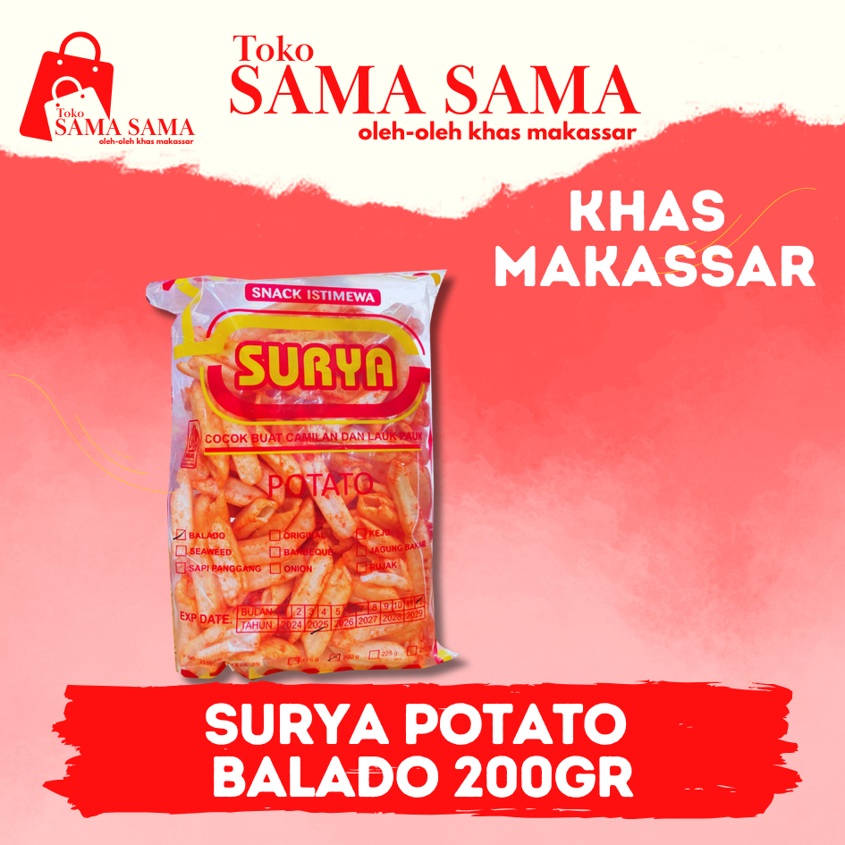 

SURYA POTATO BALADO 200GR