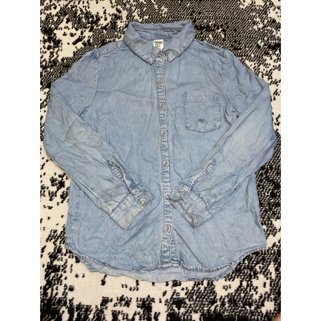 PL - Anko kemeja denim anak