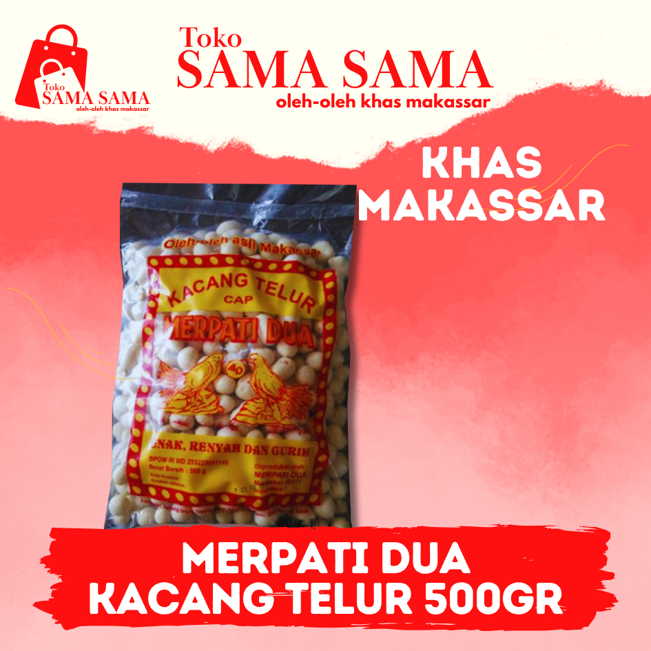

MERPATI DUA KACANG TELOR 500GR