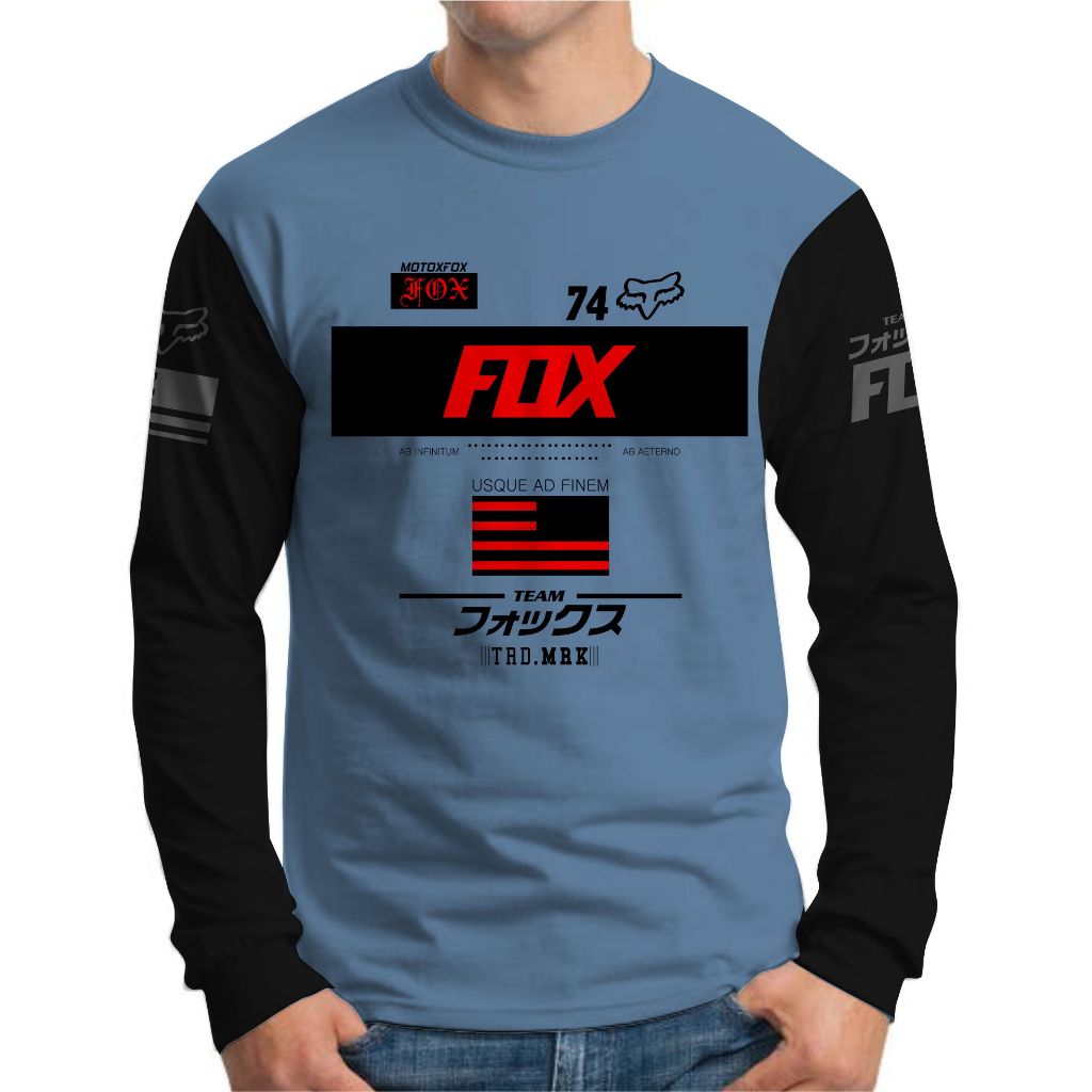 baju import pria original premium lengan panjang Motogp racing team Motor cross Trail