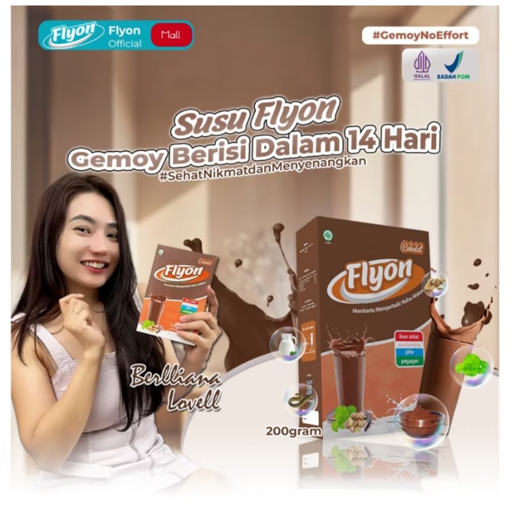 

SUSU FLYON RASA COKLAT || SUSU PENGGEMUK BADAN