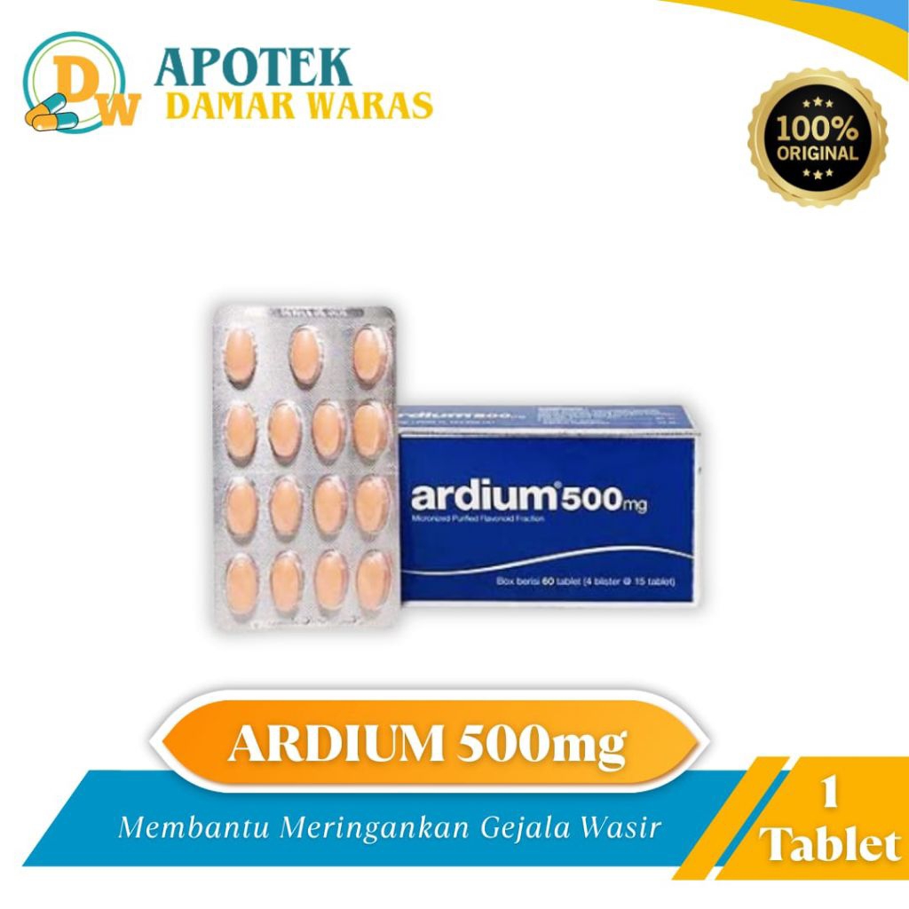 Ardium/pertablet/Obat Wasir